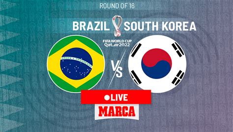 brazil vs korea republic world cup bbc